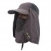 s  Outdoor Sport Fishing Hiking Hat UV Protect Face Neck Flap Sun Cap US  eb-22398652