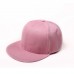 Baseball Cap Plain Blank Snapback Hip Hop Adjustable Fitted Peak Flat Sun Hat US  eb-77599437