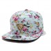   Floral Flower Snapback HipHop Hat Flat Adjustable Baseball Cap  eb-98393628