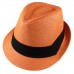 Gelante Unisex Summer Fedora Panama Straw Hats with Band (Ship in a BOX)  eb-96616365