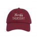 THIRSTY THURSDAY Dad Hat Embroidered Parched Cap Hat  Many Colors  eb-63446362