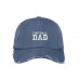 FOOTBALL DAD Distressed Dad Hat Embroidered Sports Parents Cap  Many Colors  eb-11530684