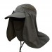 USA Hiking Fishing Hat Outdoor Sport Sun Protection Neck Face Flap Cap Wide Brim  eb-15815492