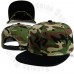 Baseball Camouflage Cap Snapback Hat Tactical Hip Hop CAMO Blank Flat Visor Brim  eb-64939769