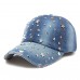  Adjustable Rhinestone  Demin Tennis Baseball Cap Casual Sun Hat Cap  eb-13374989