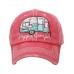 Distressed Vintage Style Happy Camper Hat Baseball Cap Mom Runner  eb-61582585