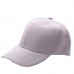 US Unisex   Solid Baseball Cap Blank Plain Bboy Adjustable Hip Hop Hat  eb-18514788