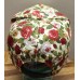 MUJER ROSE FLORAL PRINTER HATER HAT SNAPBACK ADJUSTABLE VERY GOOD COND F8  eb-81947942