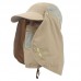 US Hiking Fishing Hat Outdoor Travel Full Neck Face Protection Flap Sun Cap Hat  eb-36438029