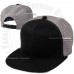 Baseball Cap Cotton Snapback Solid Plain Flat Bill Adjustable Caps Hat Denim New  eb-35536399