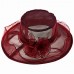 Elegant  Wide Brim Kentucky Derby Sun Hat Lady Wedding Tea Party Church Cap  eb-49587379