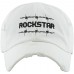 Rockstar Embroidery Dad Hat Cotton Adjustable Baseball Cap Unconstructed  eb-68625625