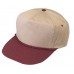Cotton Twill Blank Two Tone 5 Panel Baseball Braid Snapback Hats Caps  eb-68880656