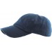 Ponycap Messy High Bun Ponytail Adjustable Solid Cotton Washed Baseball Cap Hat  eb-20718322