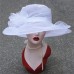Occasional Kentucky Derby Wide Brim s Organza Sun Hats Church Wedding A002  eb-98976181