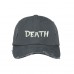 DEATH Distressed Dad Hat Embroidered Low Profile Cadaver Cap Hat  Many Colors  eb-78136117