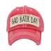 Distressed Vintage Style Bad Hair Day Hat Baseball Cap Runner Active Wear  eb-44156740