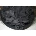 's black made in USA 100% wool dress hat with a black flower and full veil  eb-47188695