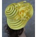 Satin Floral Feather s Dress Church Sun Wedding Kentucky Derby Hats A214  eb-87169256