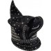 's Satin Ribbon Dressy Church Kentucky Derby Designer Dress Cap Hat Black  eb-99191578