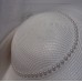 Mr Hi's Classic Church Hat White Off White Tulle Faux Pearls Polypropylene   eb-35642979