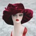 vintage Style Velvet s Kentucky Derby Formal Church Dress Wedding Hat A389  eb-38363501