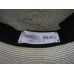 Annabel Ingall  Australia  Pale Green~Black Straw Hat ~ black grosgrain ribbon  eb-13435444