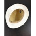 Vintage August 's Hat Gold Cream Flowers 100% Paper Brim Feminine Clean  eb-68854952