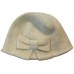 100% Wool Ladies  Dress Church Wedding Formal Fedora Bowler Hat  Ribbon   eb-14043058