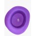CHURCH DRESS HAT s Fedora Purple With Black Band One Size 100% Wool Felt   eb-75881789