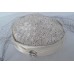 vintage 50s Montabert Style by Sue satin ribbon pillbox hat veil rhinestones S M  eb-12718768