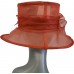 's Organza fabric Wide Brim Floppy Cloche Spring Summer Hat Toast  eb-39595496