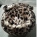 Lot of 3 Vintage Ladies LEOPARD print hats beret church made in USA & hat box  eb-66013931