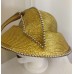 's Gold Church Hat Fashioned By Remona Benjamin Pearls Bow  eb-60149940