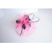 High Quality Kentucky Derby Wedding Polyester & Feather Fascinator Red/Black2406  eb-66219862