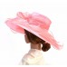 New  Church Kentucky Derby Hat Organza Dress Hat Wide Brim  H1709/ H1324  eb-83626361