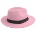 Fashion   Unisex Fedora Hat Trilby Cuban Style Wide Brim Cap Hat Panama  eb-95579755