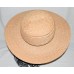 Natural Woven Straw with Ribbed Dome Wide Brim Sun Hat One Size  eb-96539257