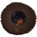 's Fall Winter 100% Wool Felt Casual Hat Fedora Floppy Wide Brim Hats Brown  eb-73034979
