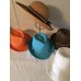 Lot Of 5 Wide Brim Womans Straw Beach Hat Sun Block Cute Colorful Variety Style  eb-36521597