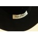 Eric Javits Black Wool Wide Brim Hat with Suede Band and Stone Detail Sz M 7 1/4  eb-63849054