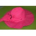 Sun N' Sand 's Paper Braid Pink Wide Brim Hat with Chiffon Scarf  Trim  eb-42174912