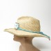 Callanan Resorts Fine Crocheted Raffia Sunhat Beaded Leather Hatband 's  eb-59995876