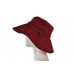 Banana Republic s Hat Size S M Red Solid Cotton Wide Brim Casual Floppy Sun  eb-79634396