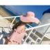 Beach Visor Big Eaves Weave Imitation Straw Hat Summer Seaside Resort Sun Hat  eb-15459389