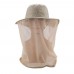Ｗomen's Outdoor Sun Hat 360°Face Protection Antimosquito Mask Hiking CampingCap  eb-19028324