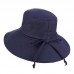 New Summer Hat Wide Brim Sun Hats for  Foldable Beach Caps 5 Solid Color  eb-63922618