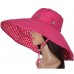  Girls Summer Foldable Wide Large Brim Floppy Outdoor Beach UV Protect  eb-48928556