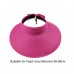Foldable Sunhat Wide Brim Casual Hat Sunproof Straw Hats Fashionable Summer Cap  eb-41213184