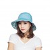 Ladies Summer Sun Hat Foldable Beach Cap Wide Brim UPF50+ Packable for   eb-24646281